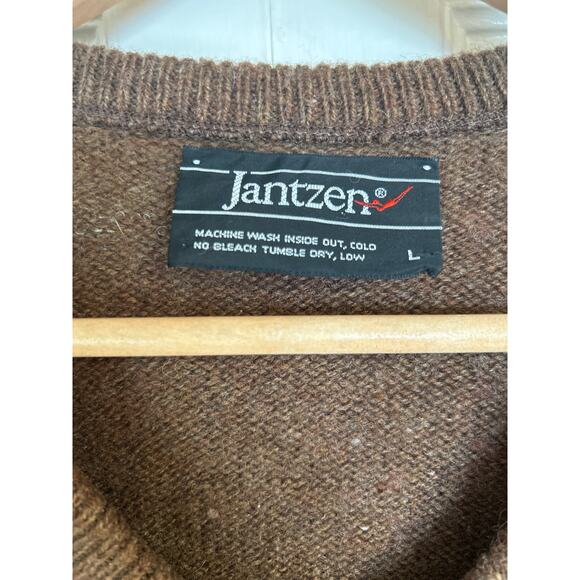 Vintage Jantzen Wool VNeck Sweater - Picture 2 of 4